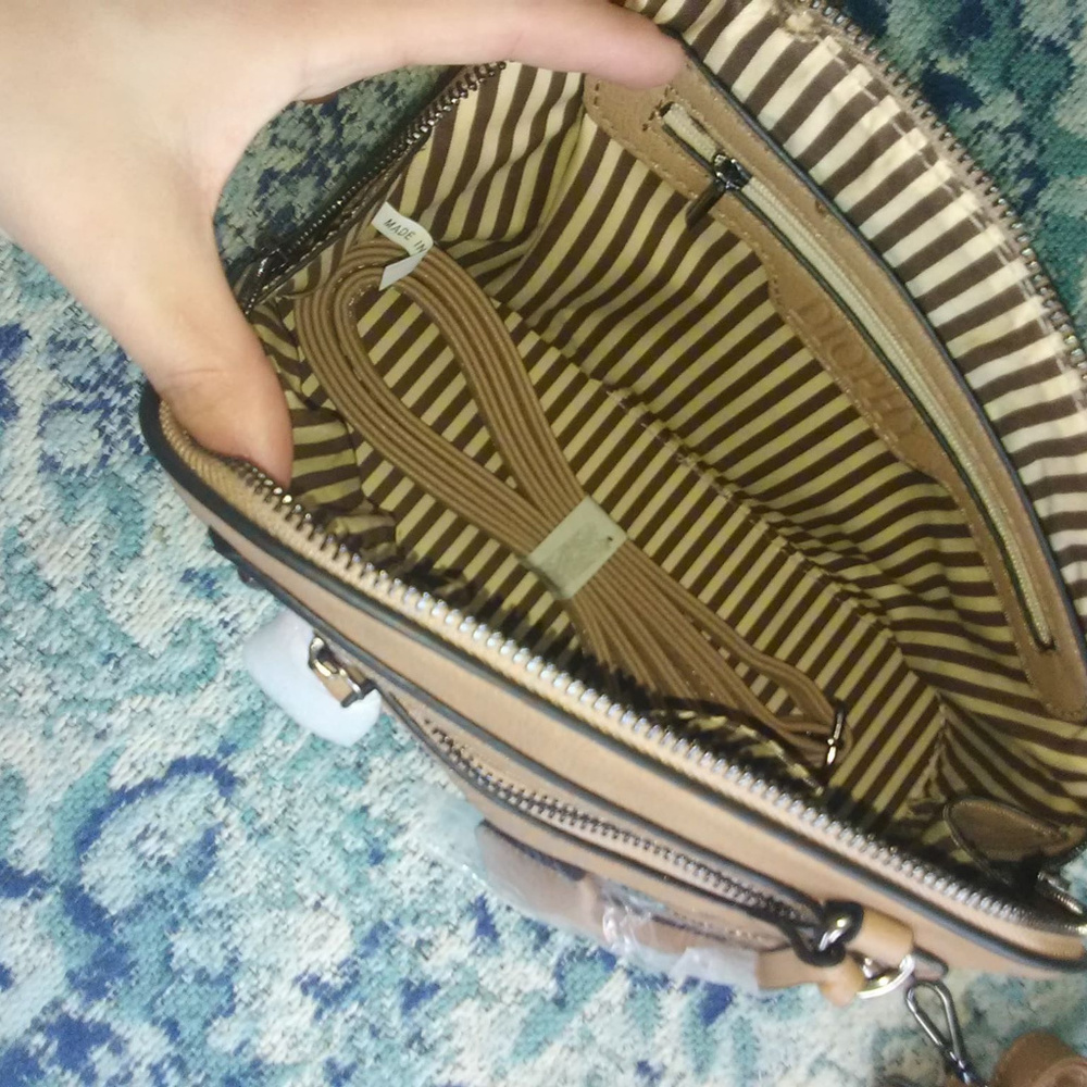 NWT Diophy tan leather (pu) 3 bags for 1 - Picture 4 of 6